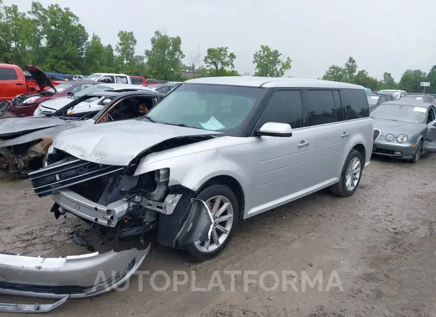 FORD FLEX 2015 vin 2FMGK5D81FBA02056 from auto auction Iaai