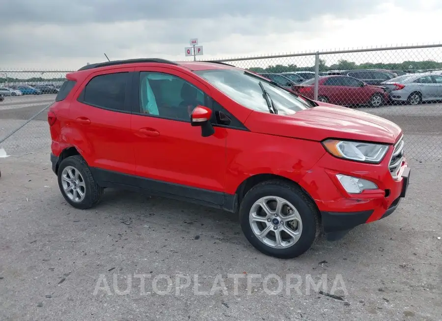 FORD ECOSPORT 2020 vin MAJ6S3GL6LC357598 from auto auction Iaai