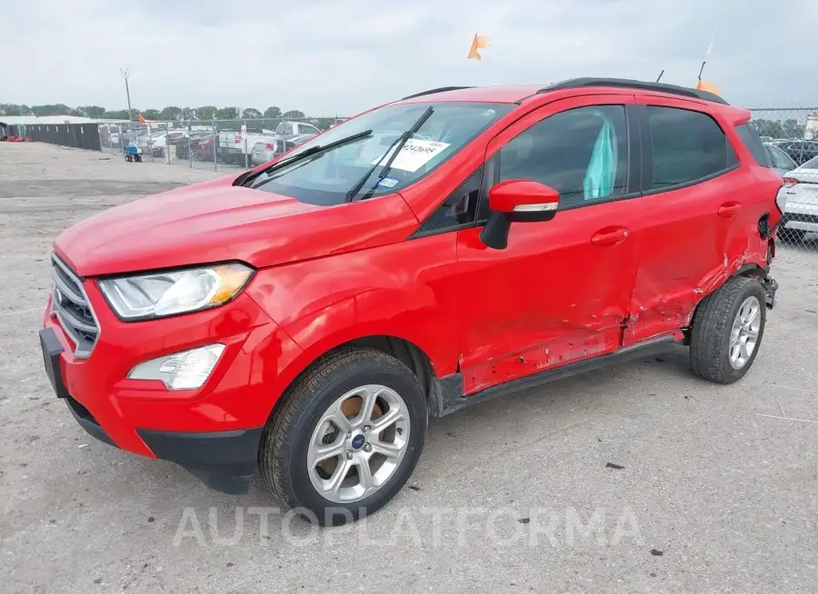 FORD ECOSPORT 2020 vin MAJ6S3GL6LC357598 from auto auction Iaai