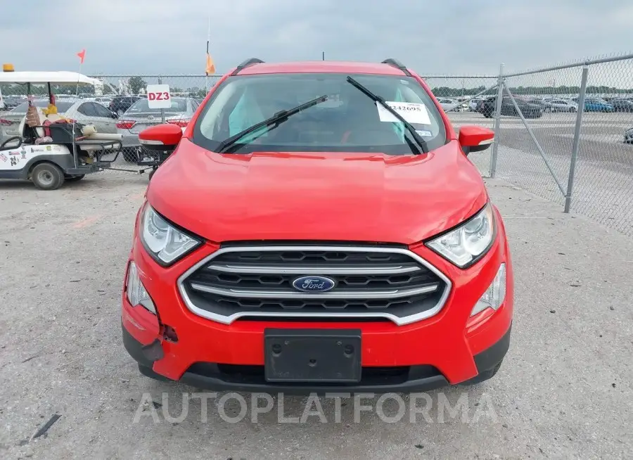 FORD ECOSPORT 2020 vin MAJ6S3GL6LC357598 from auto auction Iaai