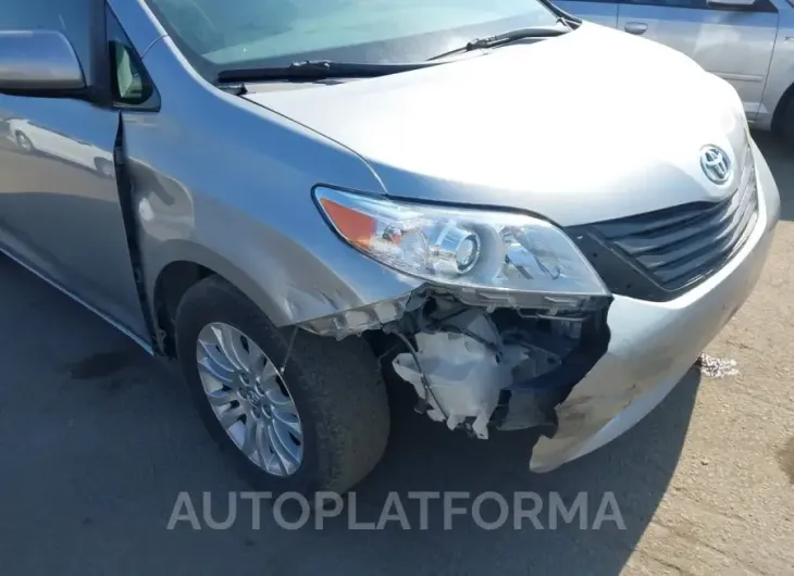 TOYOTA SIENNA 2017 vin 5TDYZ3DC7HS768050 from auto auction Iaai