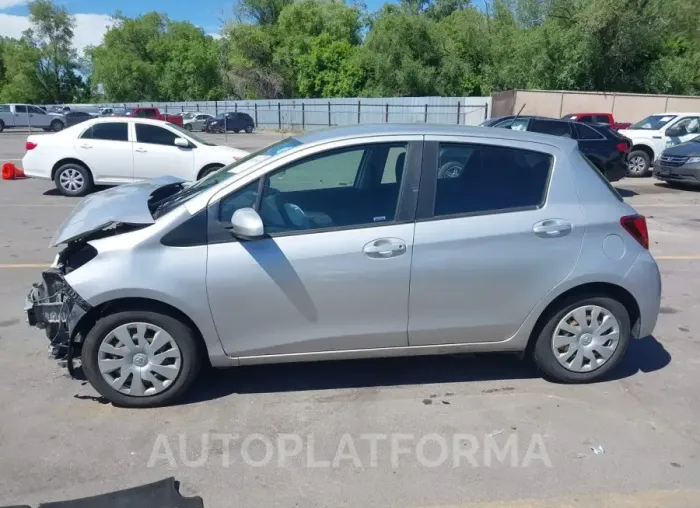 TOYOTA YARIS 2015 vin VNKKTUD31FA043560 from auto auction Iaai