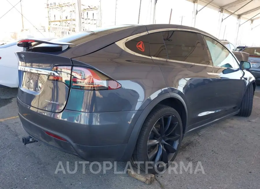 TESLA MODEL X 2020 vin 5YJXCBE2XLF300615 from auto auction Iaai