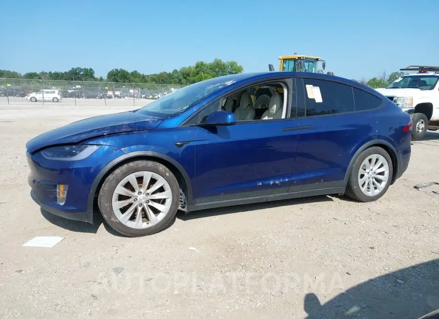 TESLA MODEL X 2018 vin 5YJXCDE26JF125904 from auto auction Iaai