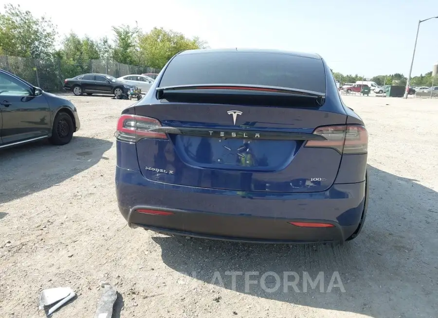 TESLA MODEL X 2018 vin 5YJXCDE26JF125904 from auto auction Iaai