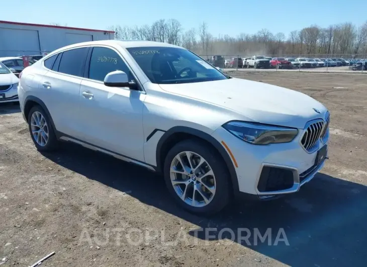 BMW X6 2021 vin 5UXCY6C03M9G29680 from auto auction Iaai