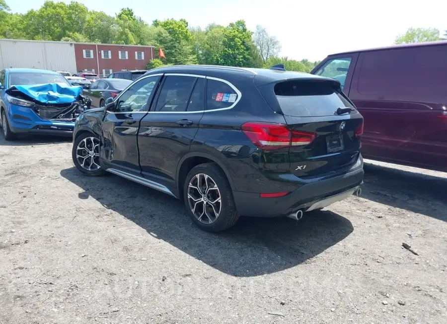 BMW X1 2021 vin WBXJG9C07M5T34120 from auto auction Iaai