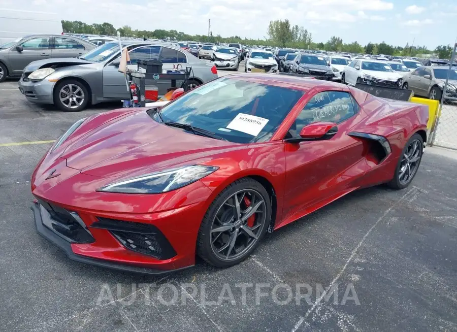 CHEVROLET CORVETTE STINGRAY 2023 vin 1G1YB3D42P5125003 from auto auction Iaai