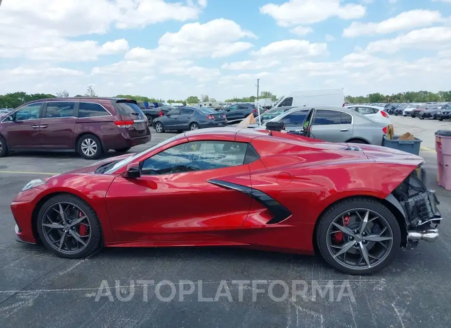 CHEVROLET CORVETTE STINGRAY 2023 vin 1G1YB3D42P5125003 from auto auction Iaai