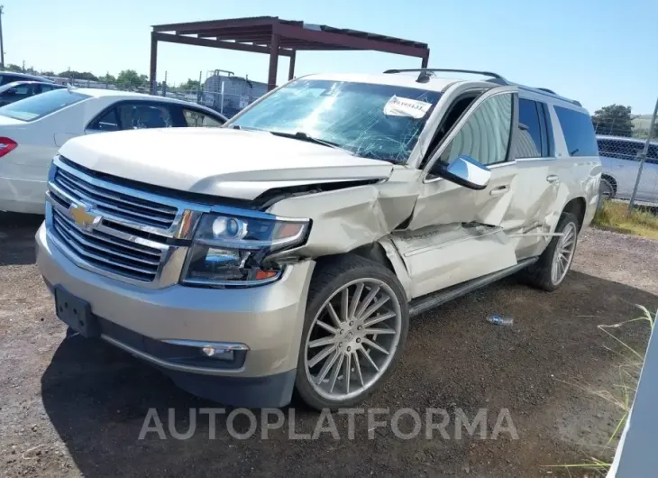 CHEVROLET SUBURBAN 1500 2015 vin 1GNSKKKC9FR114922 from auto auction Iaai