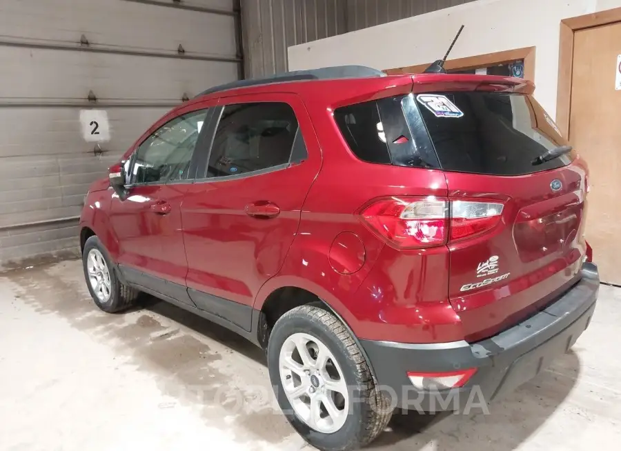 FORD ECOSPORT 2018 vin MAJ6P1UL0JC207851 from auto auction Iaai