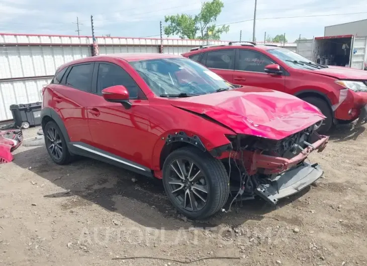 MAZDA CX-3 2016 vin JM1DKBD79G0111669 from auto auction Iaai