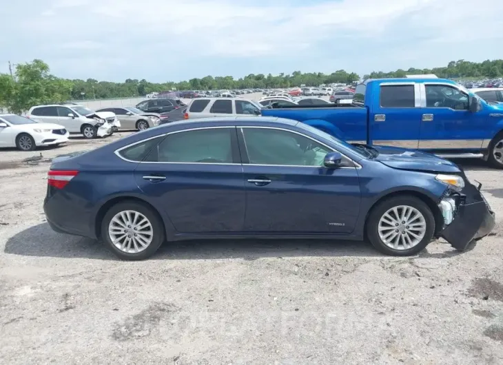 TOYOTA AVALON HYBRID 2015 vin 4T1BD1EB4FU048031 from auto auction Iaai