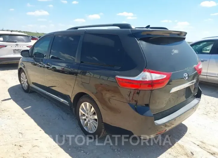 TOYOTA SIENNA 2015 vin 5TDYK3DCXFS600520 from auto auction Iaai