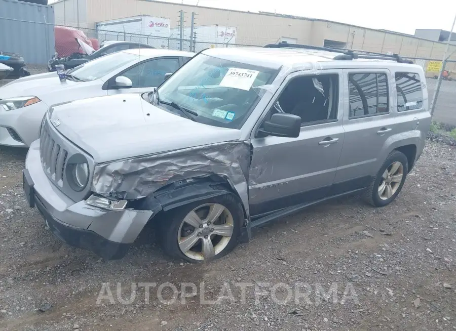 JEEP PATRIOT 2016 vin 1C4NJRFB8GD522815 from auto auction Iaai