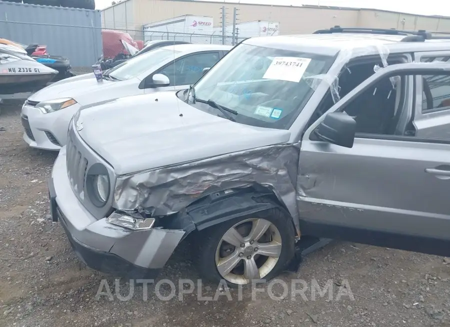 JEEP PATRIOT 2016 vin 1C4NJRFB8GD522815 from auto auction Iaai