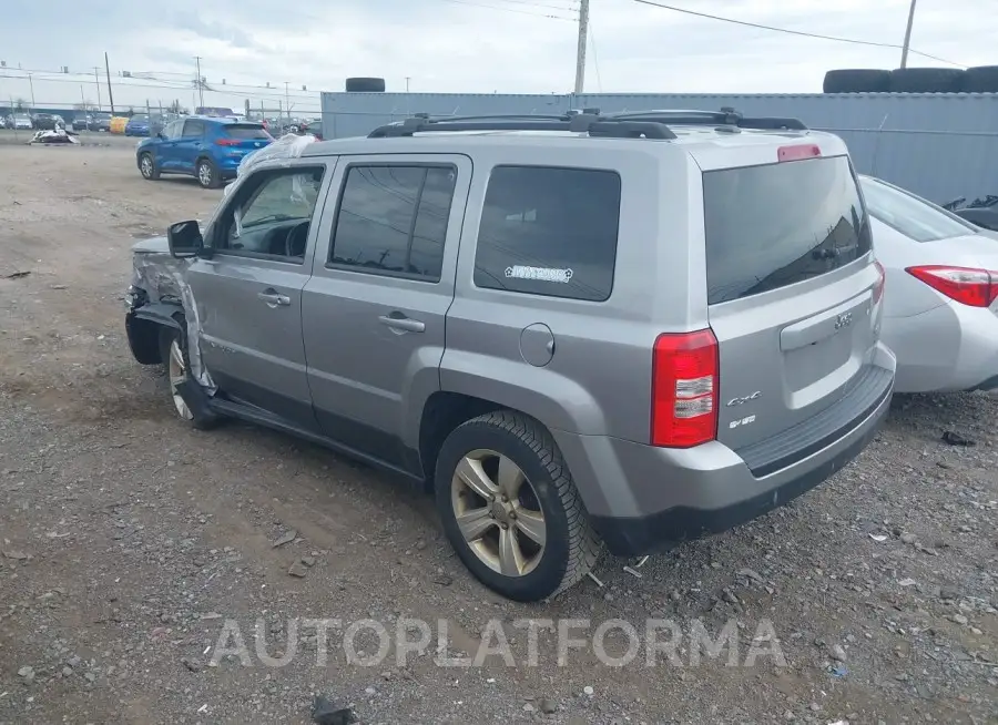 JEEP PATRIOT 2016 vin 1C4NJRFB8GD522815 from auto auction Iaai