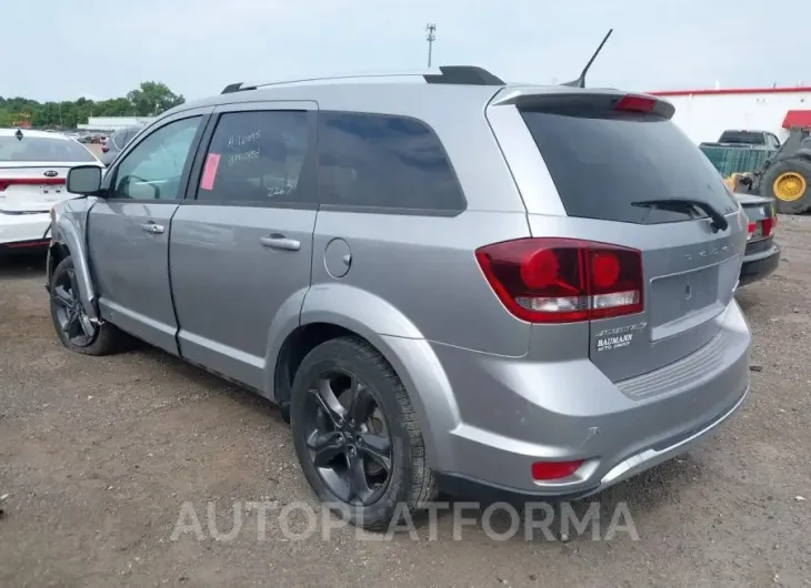 DODGE JOURNEY 2020 vin 3C4PDCGB5LT206126 from auto auction Iaai