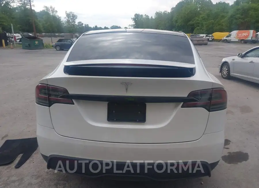 TESLA MODEL X 2022 vin 7SAXCDE58NF364616 from auto auction Iaai