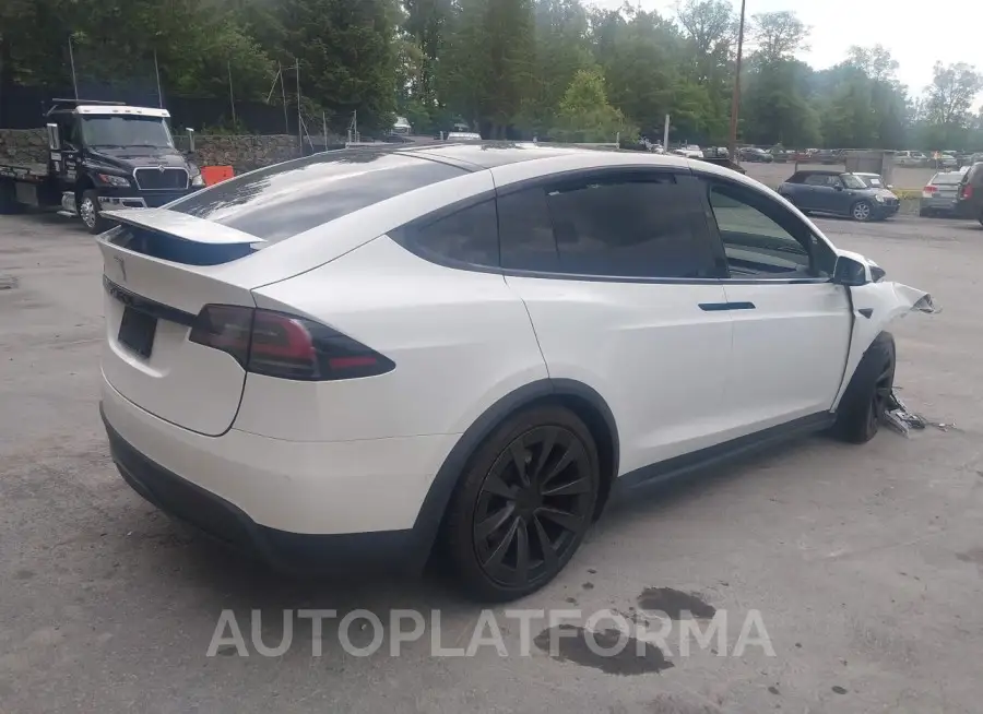 TESLA MODEL X 2022 vin 7SAXCDE58NF364616 from auto auction Iaai