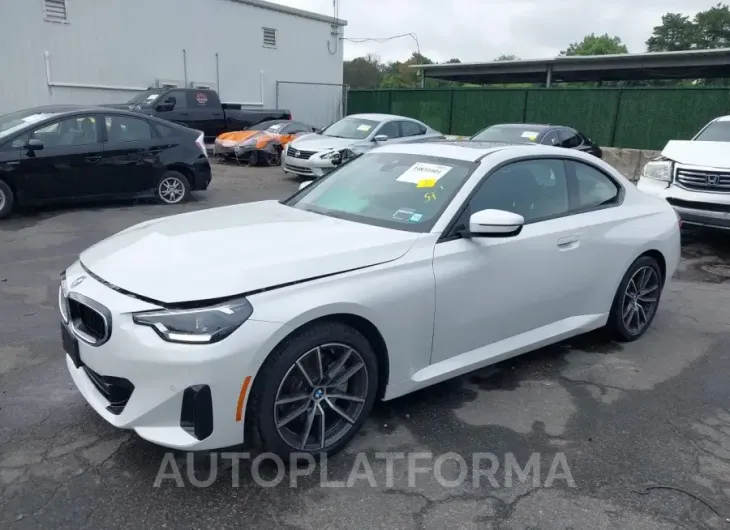 BMW 230 2024 vin 3MW33CM01R8E29633 from auto auction Iaai