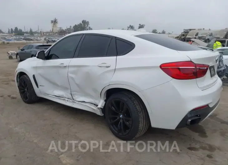 BMW X6 2017 vin 5UXKU6C59H0S82592 from auto auction Iaai