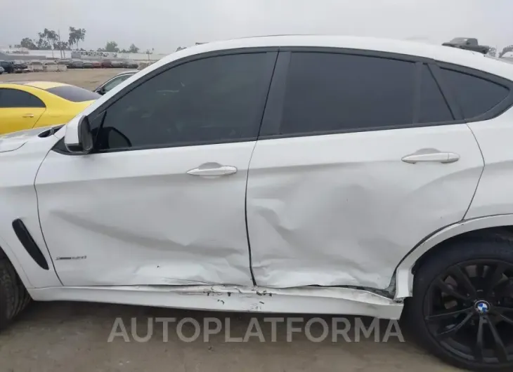 BMW X6 2017 vin 5UXKU6C59H0S82592 from auto auction Iaai