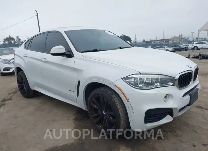 BMW X6 2017 vin 5UXKU6C59H0S82592 from auto auction Iaai