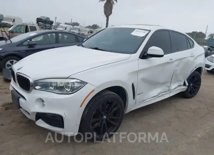 BMW X6 2017 vin 5UXKU6C59H0S82592 from auto auction Iaai