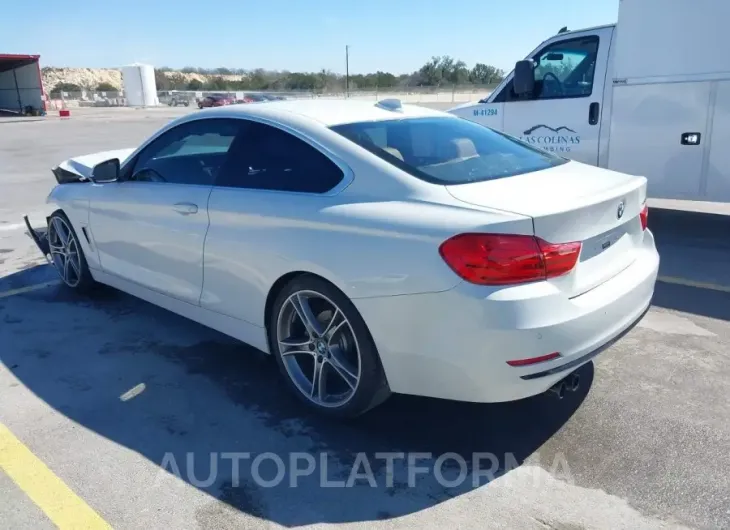 BMW 430I 2017 vin WBA4R7C51HK876399 from auto auction Iaai