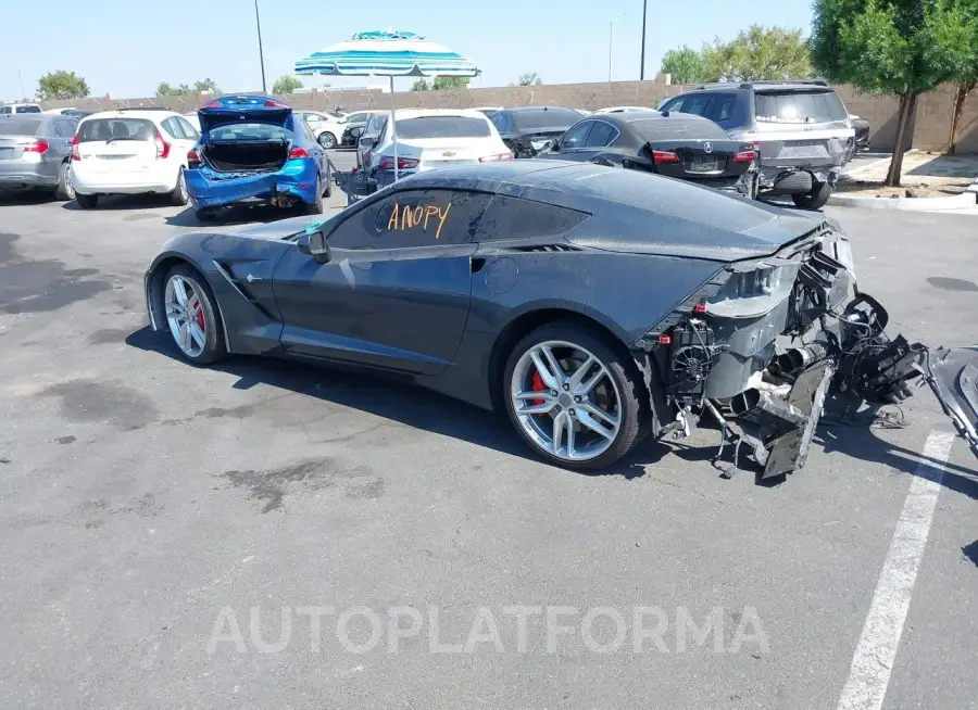 CHEVROLET CORVETTE 2019 vin 1G1YB2D79K5119826 from auto auction Iaai