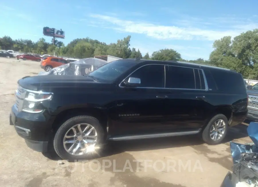 CHEVROLET SUBURBAN 1500 2015 vin 1GNSKKKC3FR277243 from auto auction Iaai