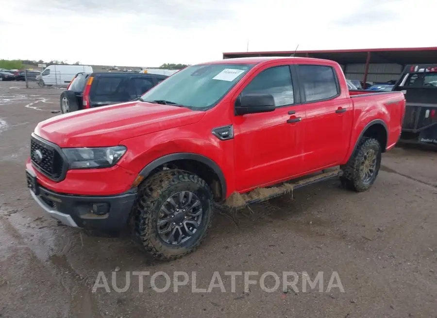 FORD RANGER 2020 vin 1FTER4FHXLLA38967 from auto auction Iaai