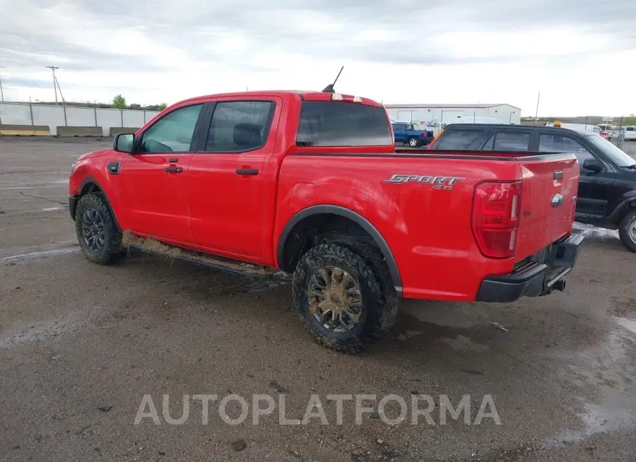 FORD RANGER 2020 vin 1FTER4FHXLLA38967 from auto auction Iaai