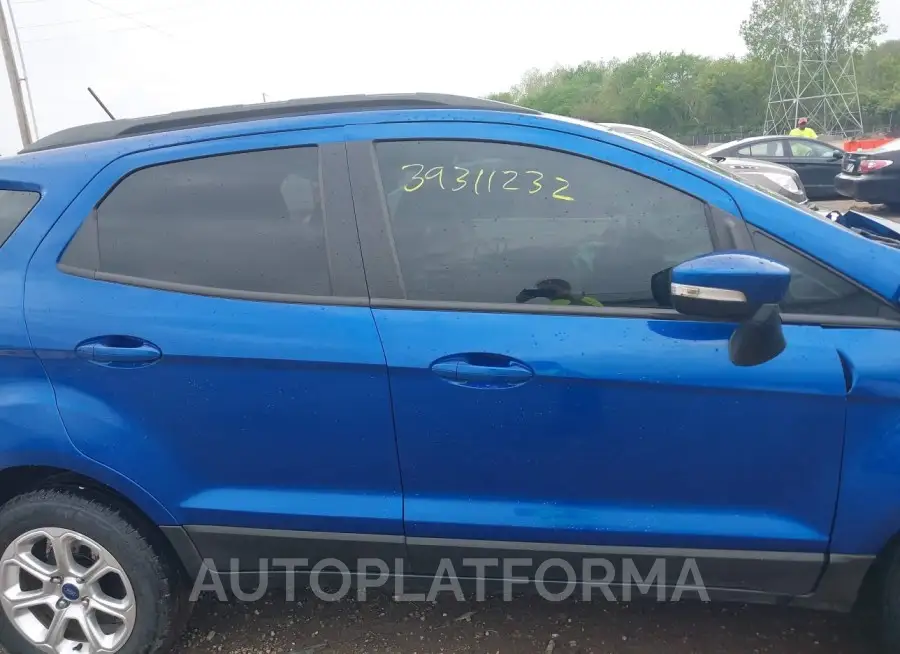 FORD ECOSPORT 2021 vin MAJ3S2GE7MC400314 from auto auction Iaai