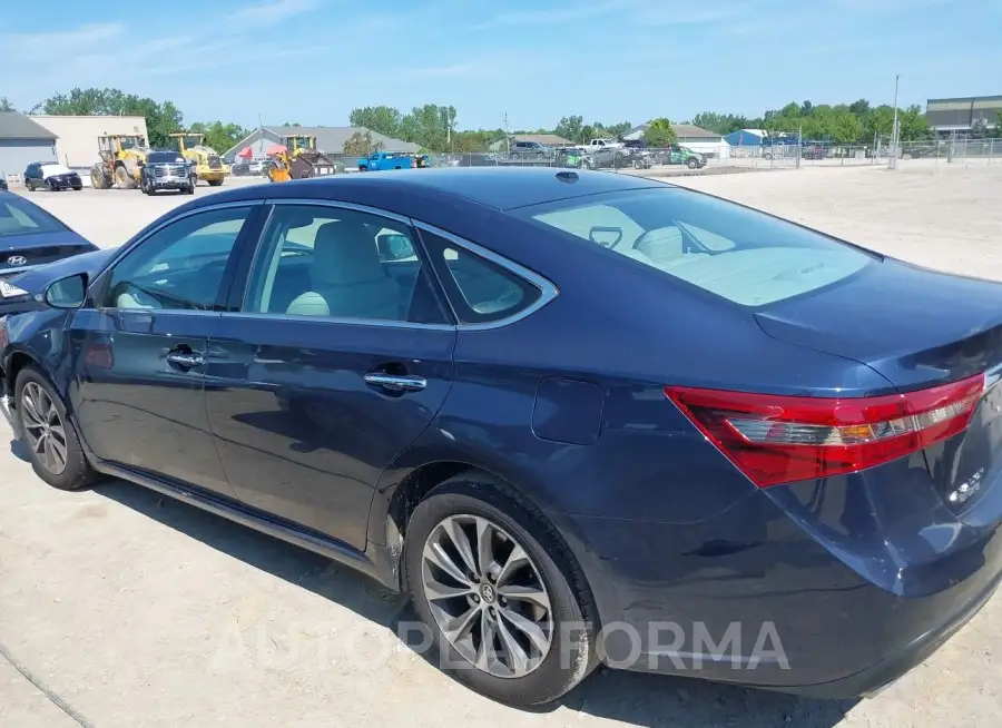 TOYOTA AVALON 2016 vin 4T1BK1EB4GU211137 from auto auction Iaai