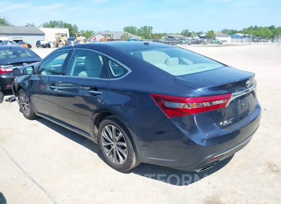 TOYOTA AVALON 2016 vin 4T1BK1EB4GU211137 from auto auction Iaai