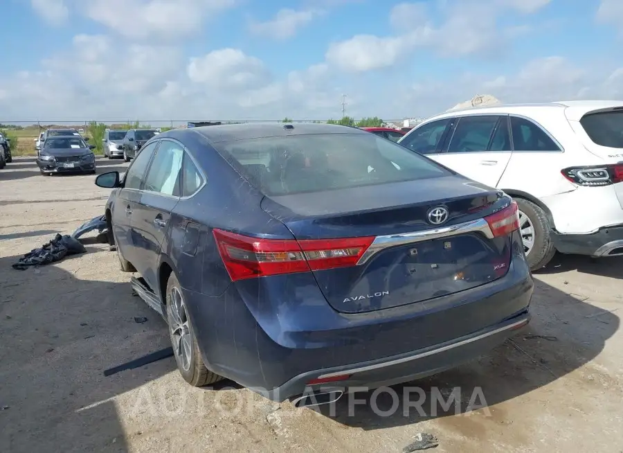 TOYOTA AVALON 2018 vin 4T1BK1EB5JU288378 from auto auction Iaai