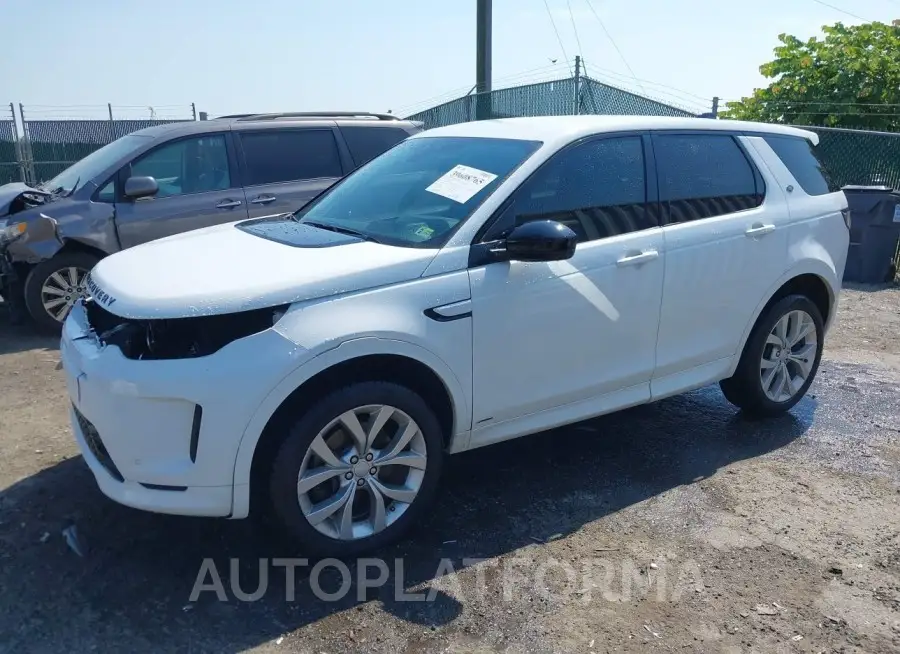 LAND ROVER DISCOVERY SPORT 2020 vin SALCL2FX8LH835475 from auto auction Iaai