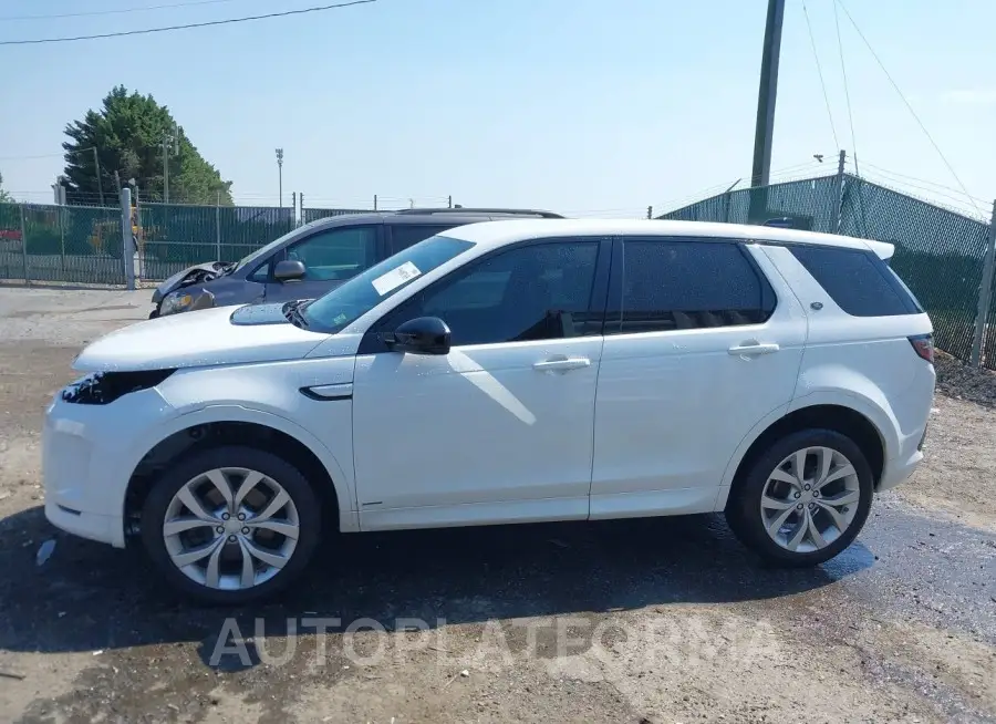 LAND ROVER DISCOVERY SPORT 2020 vin SALCL2FX8LH835475 from auto auction Iaai