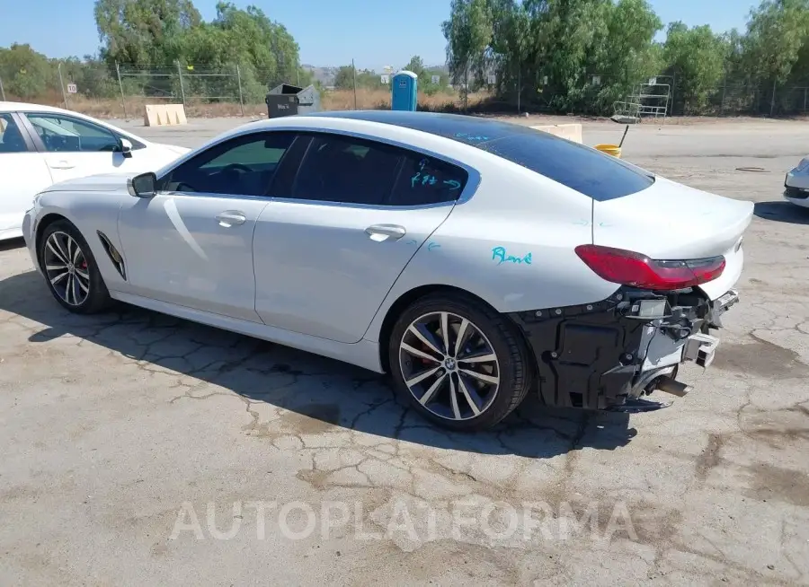 BMW 840I GRAN COUPE 2020 vin WBAGV2C07LCD59100 from auto auction Iaai