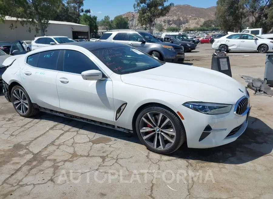 BMW 840I GRAN COUPE 2020 vin WBAGV2C07LCD59100 from auto auction Iaai