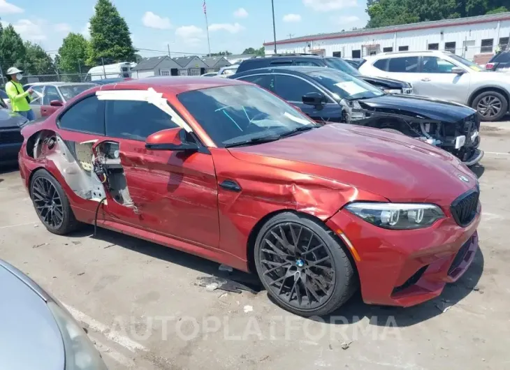 BMW M2 2020 vin WBS2U7C06L7E71305 from auto auction Iaai