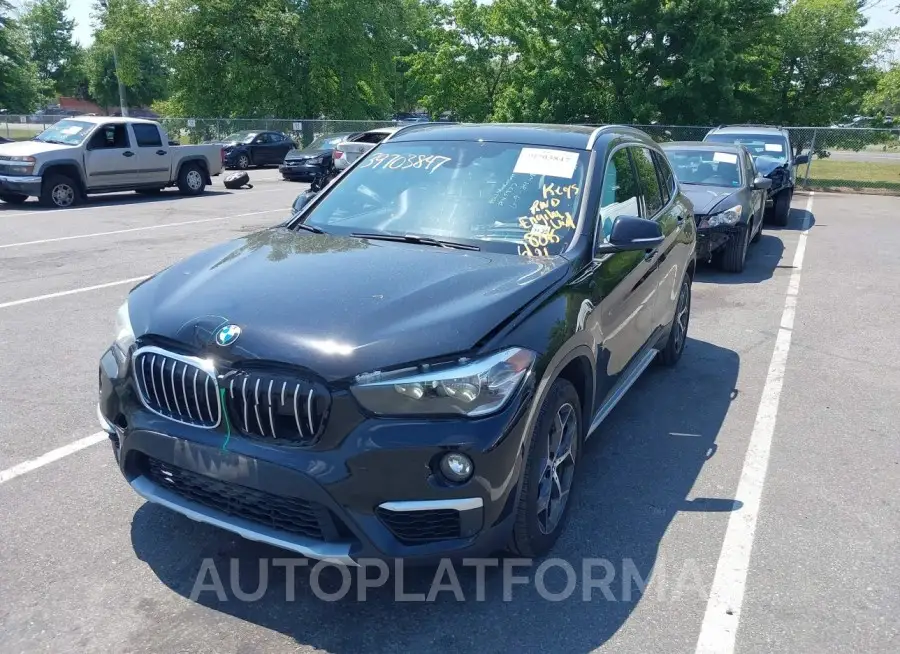 BMW X1 2018 vin WBXHT3C34J5L30345 from auto auction Iaai