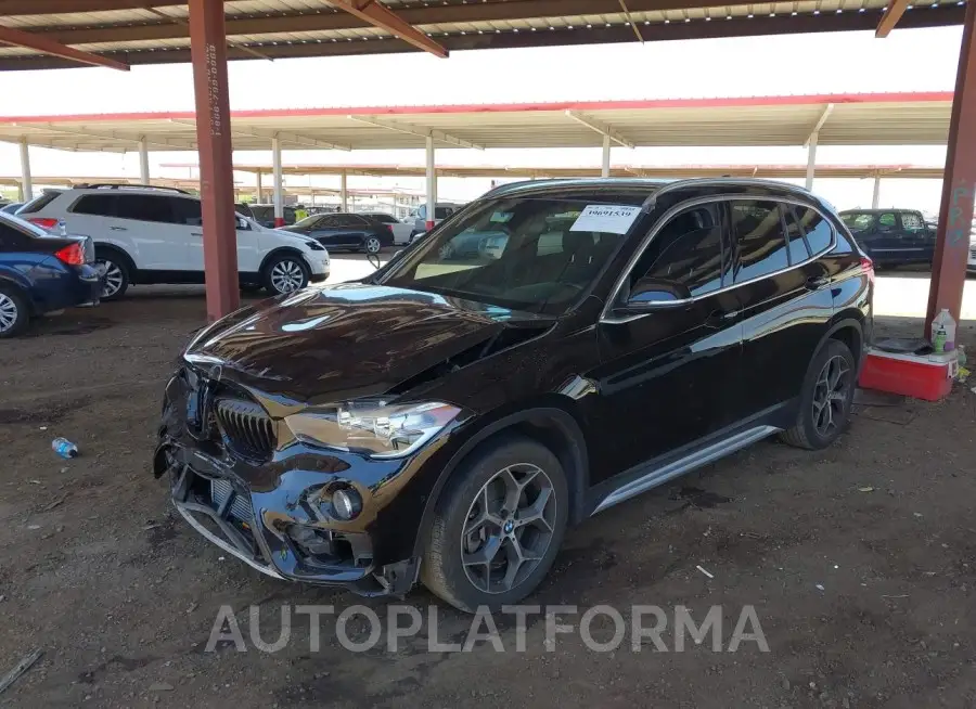 BMW X1 2018 vin WBXHU7C34J3H43921 from auto auction Iaai