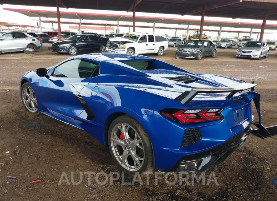 CHEVROLET CORVETTE STINGRAY 2021 vin 1G1YB3D44M5114547 from auto auction Iaai