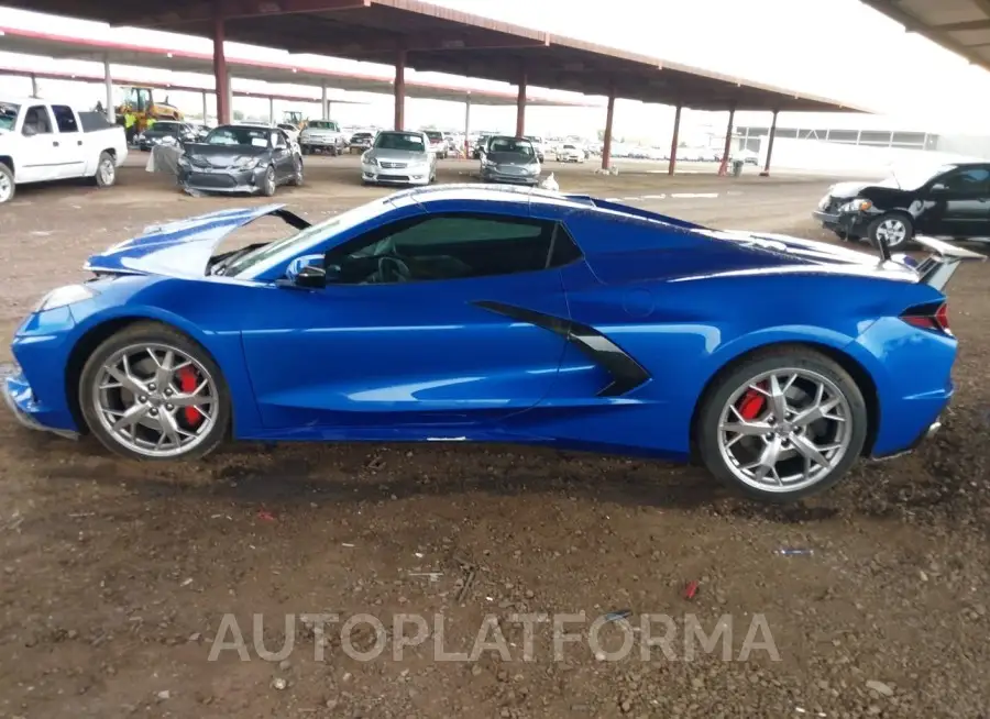 CHEVROLET CORVETTE STINGRAY 2021 vin 1G1YB3D44M5114547 from auto auction Iaai