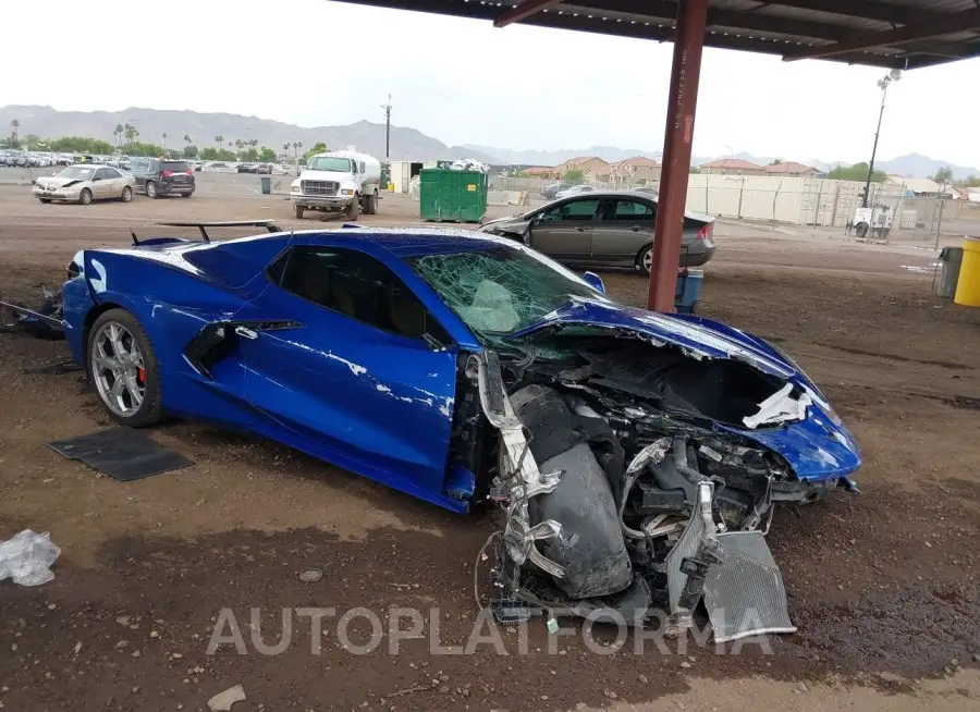 CHEVROLET CORVETTE STINGRAY 2021 vin 1G1YB3D44M5114547 from auto auction Iaai