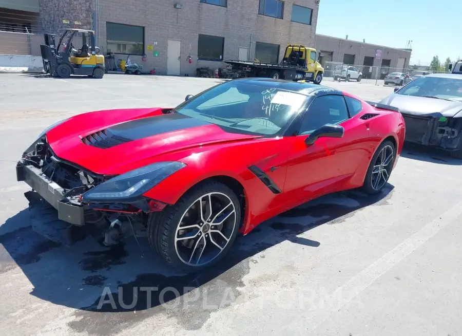 CHEVROLET CORVETTE 2015 vin 1G1YJ2D70F5110036 from auto auction Iaai