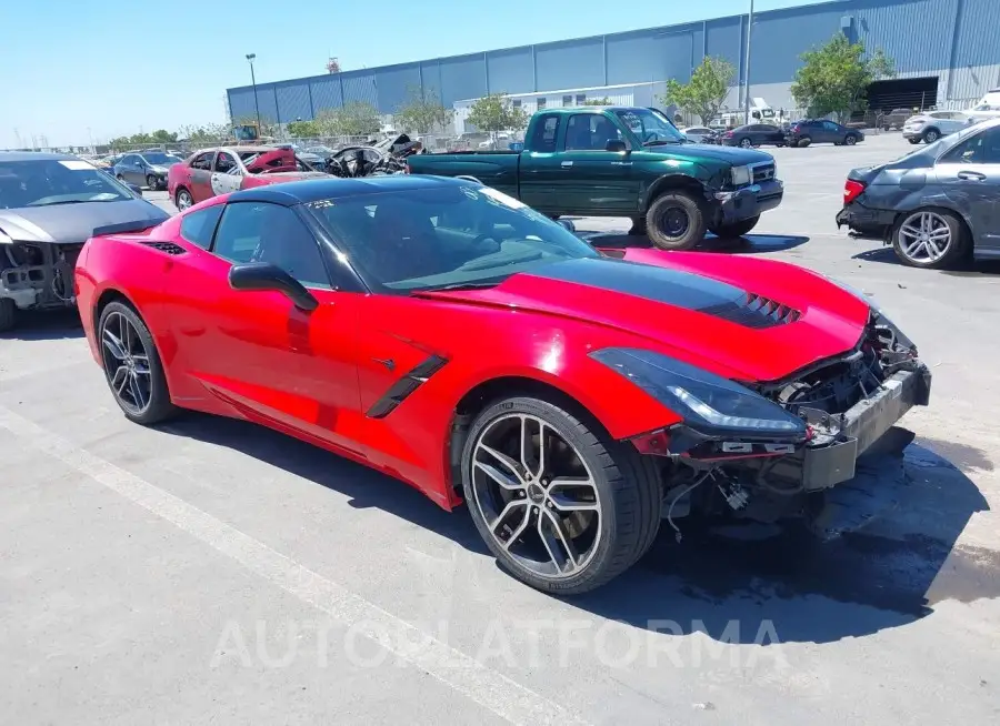 CHEVROLET CORVETTE 2015 vin 1G1YJ2D70F5110036 from auto auction Iaai